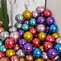 Metallic color balloon Texture standard color Party event opening Pearlescent chrome alloy pop color Romantic balloon