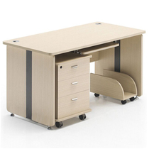 A minimal 1 2mm office desk and chair 1 6m combination of financial desk 1 4m staff computer desk desk