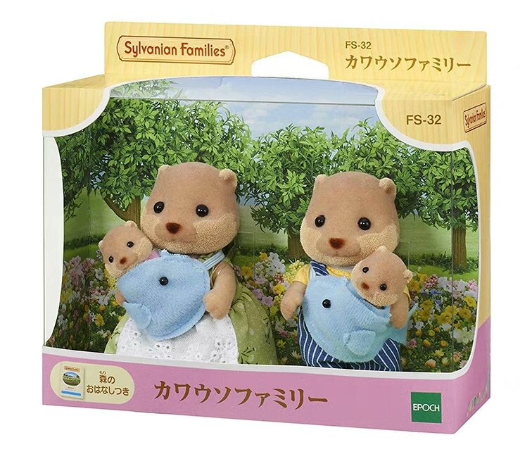 Детский игровой набор 正品全新日本森贝儿家族扮家家酒玩具万圣节套装白兔家族你摆件现货 Sembe children