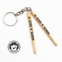 7CM Jazz Drum Stick Drum Stick Model Pendant Hanging Decoration Key Button Mini Drum Stick Frame Subdrum Gift Ornament
