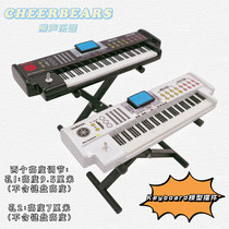 Mini piano electric piano keyboard synthesizer model ornaments decoration toy resin