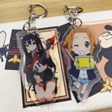 Мультяшные дизайнерские музыкальные инструменты, акриловая гитара, милый брелок, подарок на день рождения