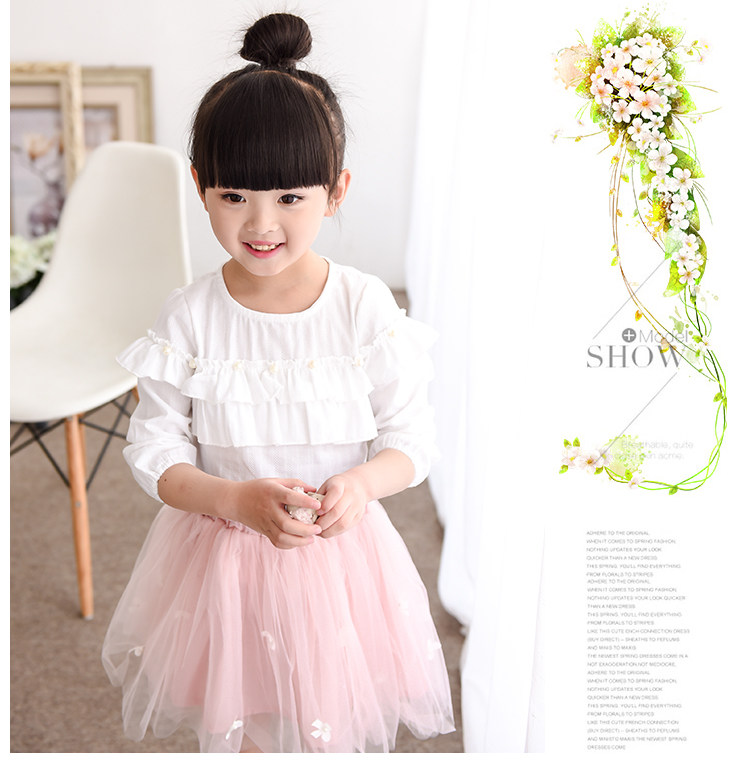 Chemise fille à manche longue - Ref 2086242 Image 22