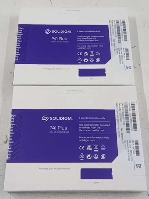 Solidigm Hynix & Intel P41/P44 512G/1T/2T M.2 Solid State Nvme Hard Drive Ps5