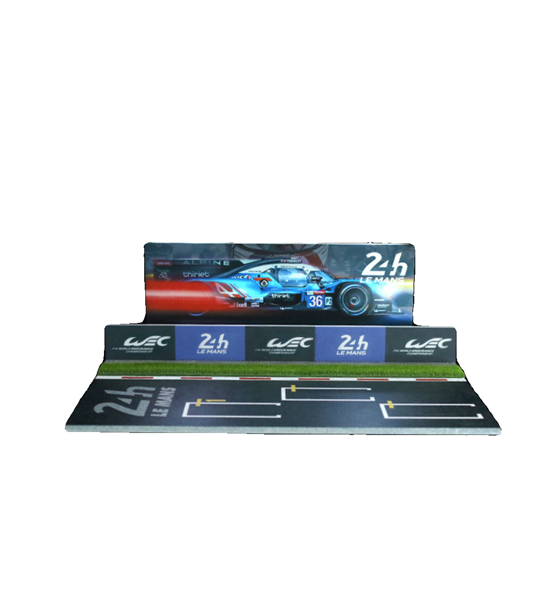1:64 Diorama Model LED Lighting Le Mans Endurance Raceing