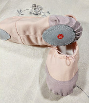 Adult children children dance shoes Womens soft-soled body practice shoes Red black and white girls cat claw shoes Ballet shoes Yoga