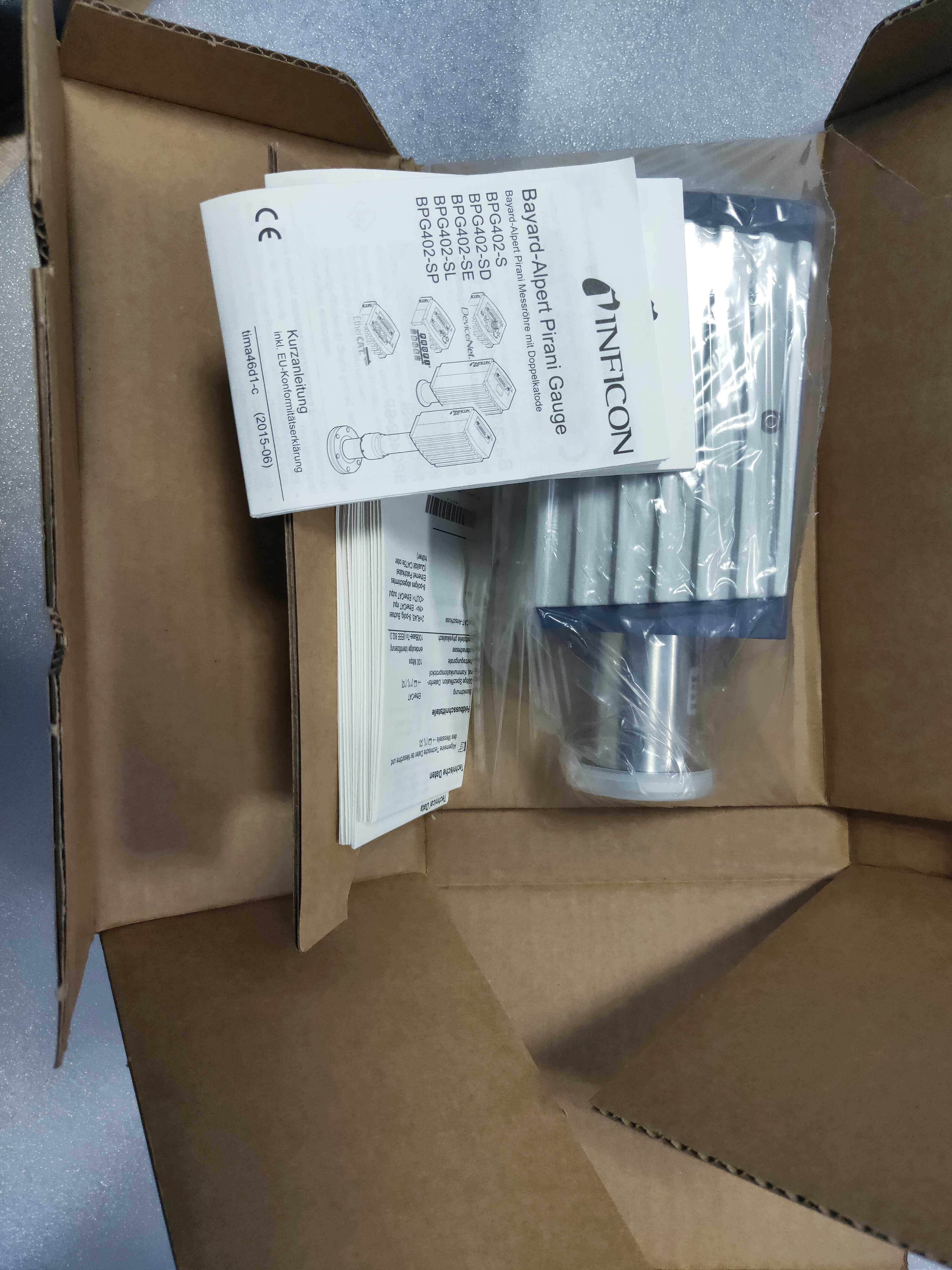 For Penning gauge BPG402-SP BA Pinari Gauge DN 25 ISO-KF vacuum gauge 353-574