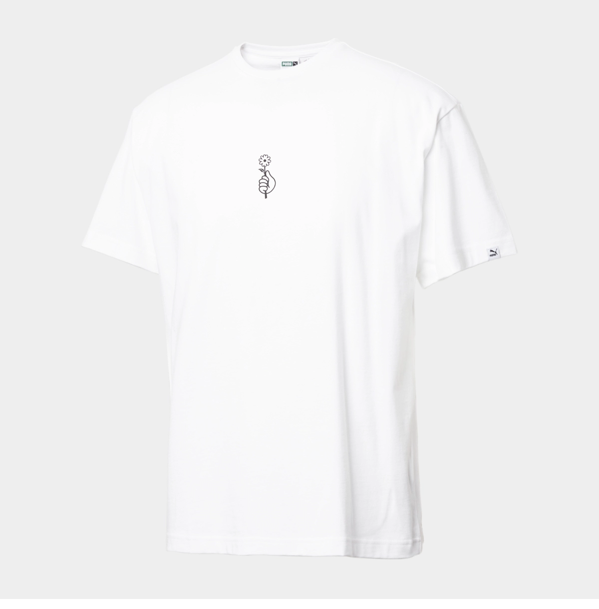 PUMA Hummer Áo thun ngắn tay nam và nữ chính thức LS TM 578877 - Áo phông thể thao