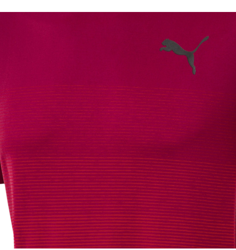 PUMA Hummer Official Yang Yang với áo thun nam tay ngắn Evostripe evoKNIT 851719 - Áo phông thể thao áo thun chạy bộ