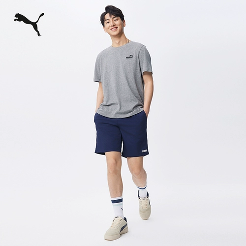 Puma, шорты для отдыха, летние штаны для спортзала, свободный прямой крой, для бега