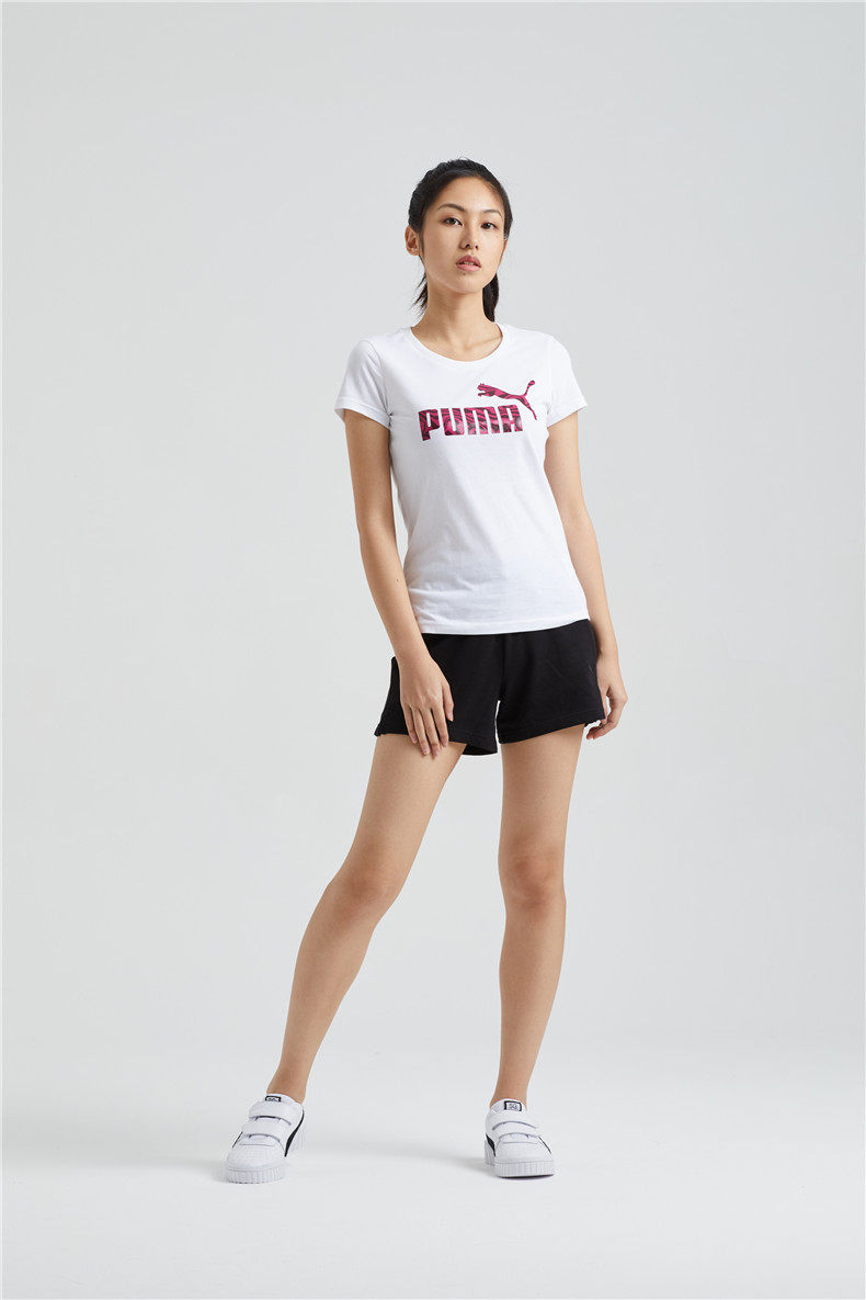 PUMA 彪马 女款 纯棉印花T恤 图8