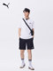 남성과 여성을위한 순수한 면적 느슨한 캐주얼 짧은팔 티셔츠 Puma Puma Sports Top 691550