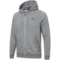 PUMA official mens casual printed hooded zipper hoodie sweatshirt jacket ESS 848732