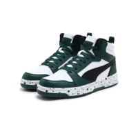 Белый черный-темновый зеленый-01