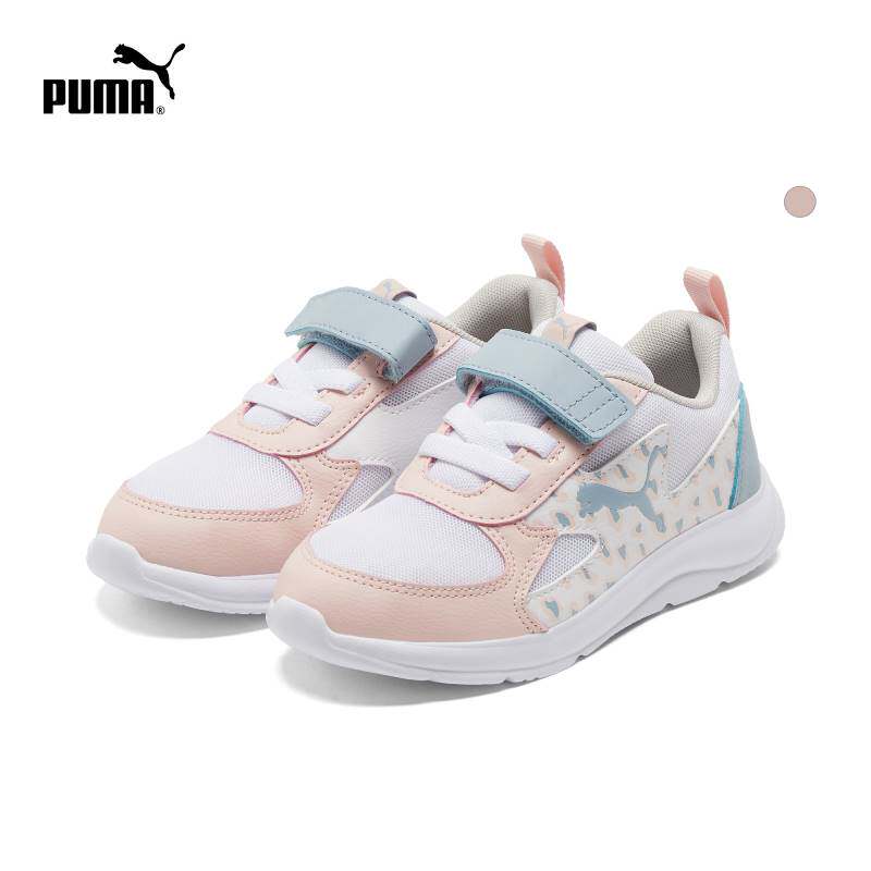 PUMA Puma official new children toddler magic sticker casual shoes FUN RACER 380882