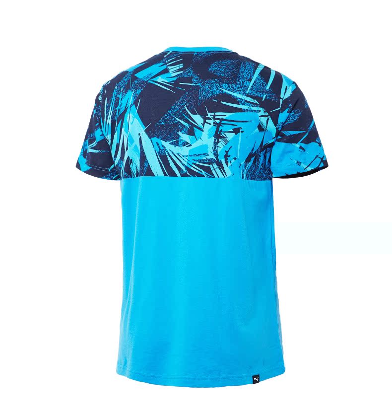 PUMA Hummer Bản in chính thức cho nam giới Áo thun ngắn tay mùa hè AOP 850117 - Áo phông thể thao áo thun nam thể thao