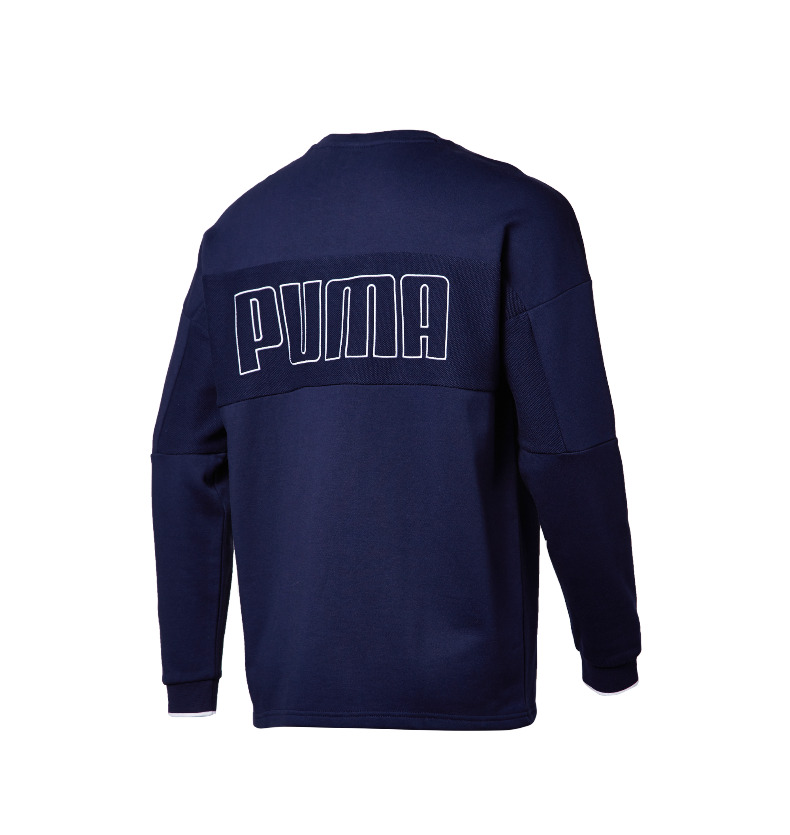 PUMA Hummer Official Vòng cổ đan áo len Di sản 575000 - Thể thao lông cừu / jumper áo thun dài tay nam