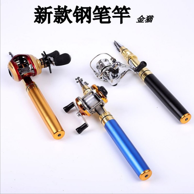 Pen Fishing Rod Mini Fishing Rod Mini Fishing Rod Drop Wheel Rolls Line Instrumental Iso Fishing Rod 1 6 m 1 8 m 2 1 m