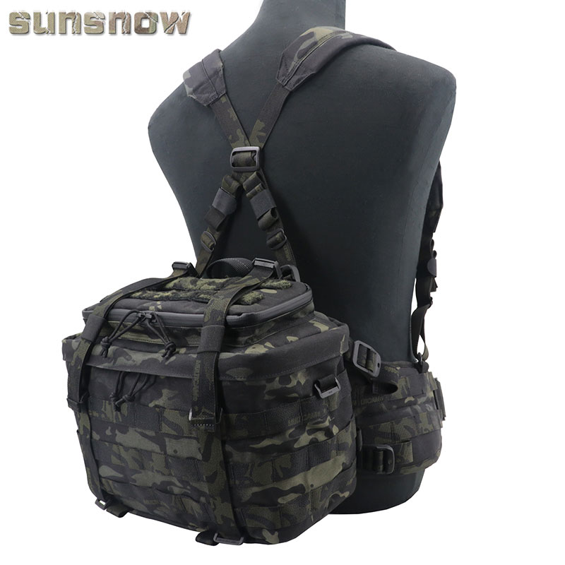 (Solar snow) Kifaru running bag backpack belt back strap tactical running bag MOLLE system