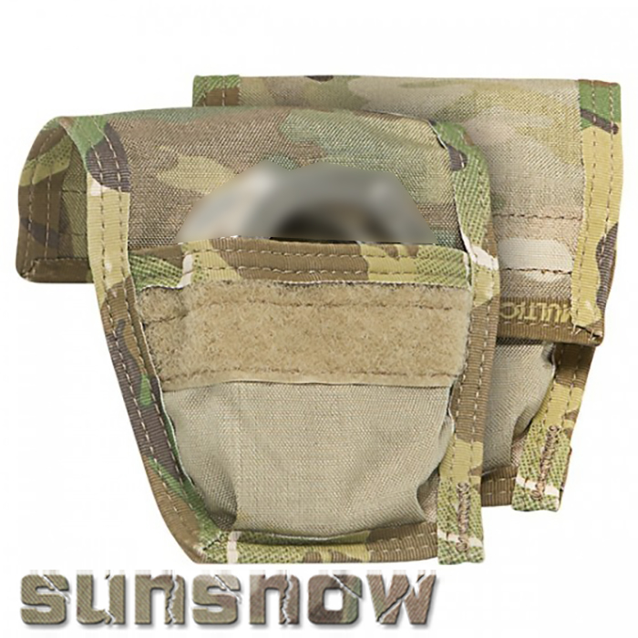 (Solar Snowy) FS DOUBLE CUF TACTICAL MISCELLANEOUS BAG KIT IMPORTED CORDURA FABRIC