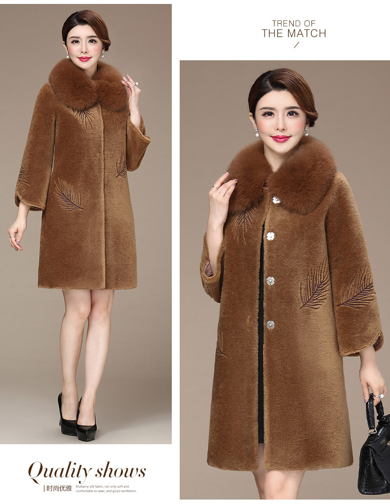 Manteau de fourrure femme - Ref 3174708 Image 20