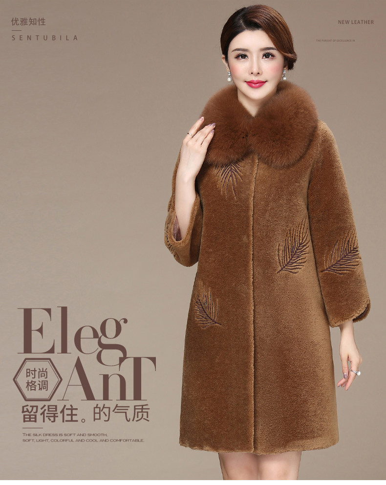 Manteau de fourrure femme - Ref 3174708 Image 7