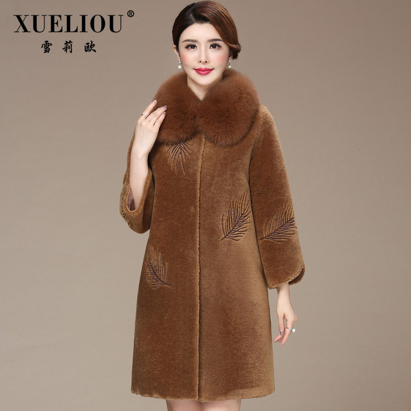 Manteau de fourrure femme - Ref 3174708 Image 1