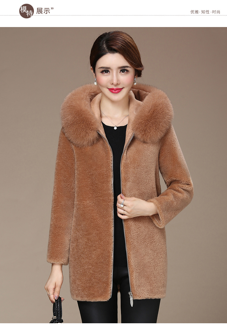 Manteau de fourrure femme - Ref 3172279 Image 13