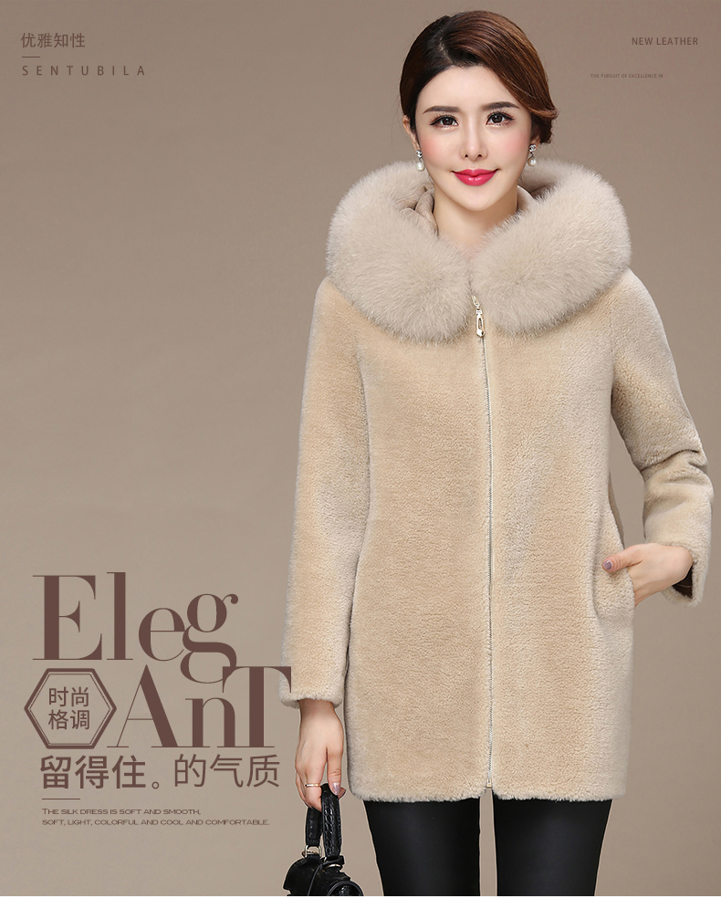 Manteau de fourrure femme - Ref 3172279 Image 7