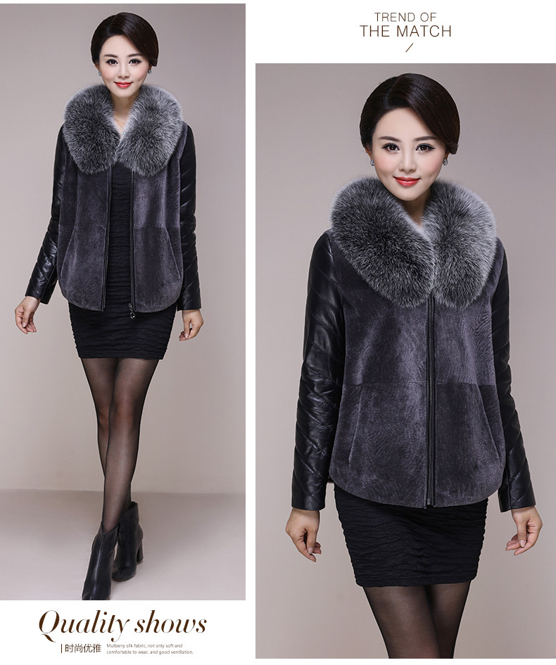 Manteau de fourrure femme - Ref 3173381 Image 17