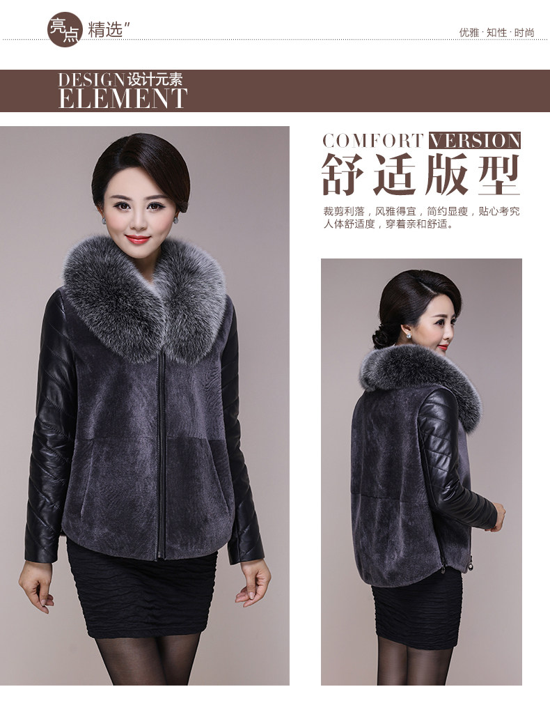 Manteau de fourrure femme - Ref 3173381 Image 8