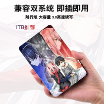 DARLING in the FRANKXX perimeter 02 National team Berry anime portable mobile hard drive custom gift