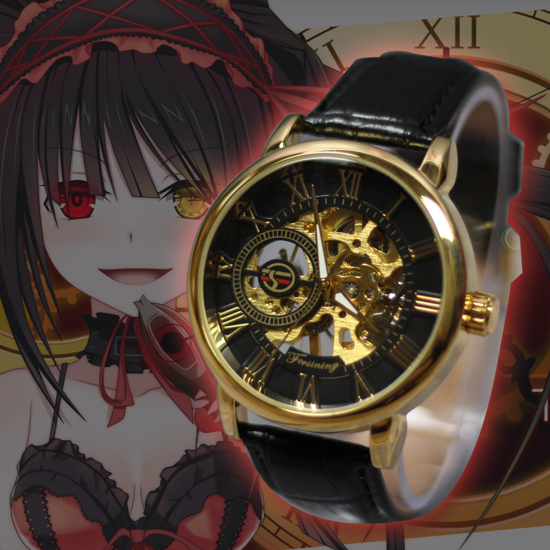 Shizaki Kuang Three Eyes of the Emperor Animation Mechanical Watch Dating Battle Two-dimensional Gift Items for Men and Women Around