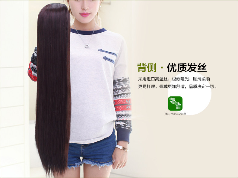 Perruque Long cheveux raides - Ref 2613402 Image 15