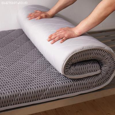  1 2 m upper and lower mattress widening soft slow rebound bedding cushion beds padded cotton mat grey guesthouse Easy