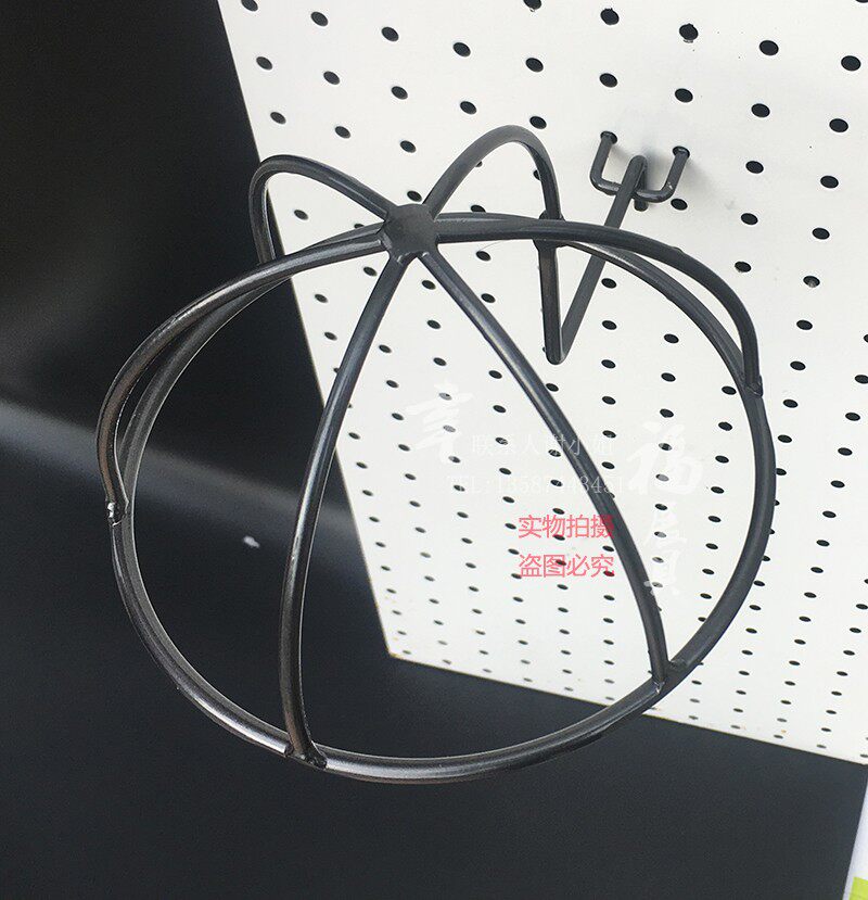 Hat shop special display rack hat bracket hat commercial display rack adhesive hook hat display rack