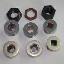 Aluminum alloy embedded parts clothing rack shoe bracket accessories base multi-angle embedded parts sports shoes support base