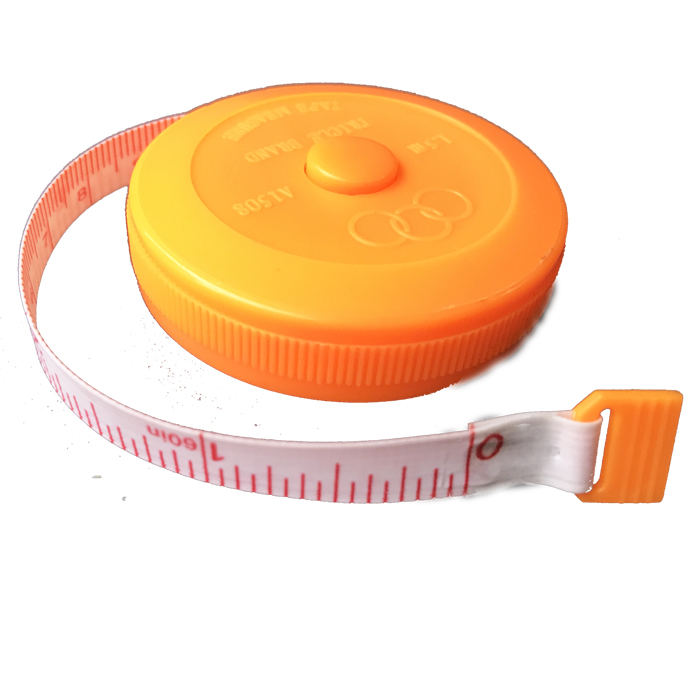 Automatic telescopic measuring tape net purchasing clothes shoes measuring height waist circumference chest circumference foot length plate-making leather soft ruler 1 5 m
