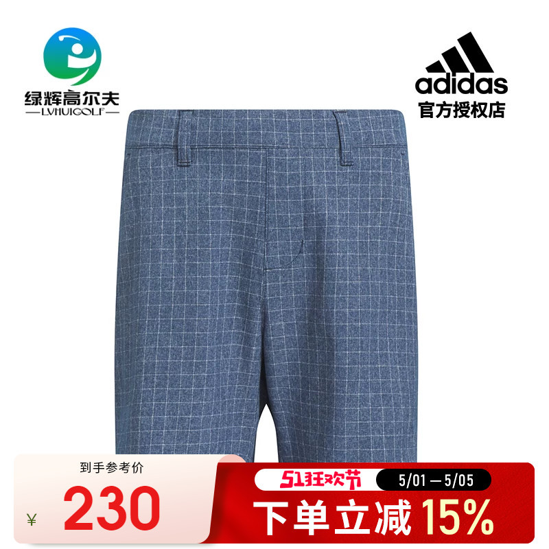 Adidas Golf Kidsren's Shorts 26 Years New Style Breathable Elastic Youth Sports Shorts
