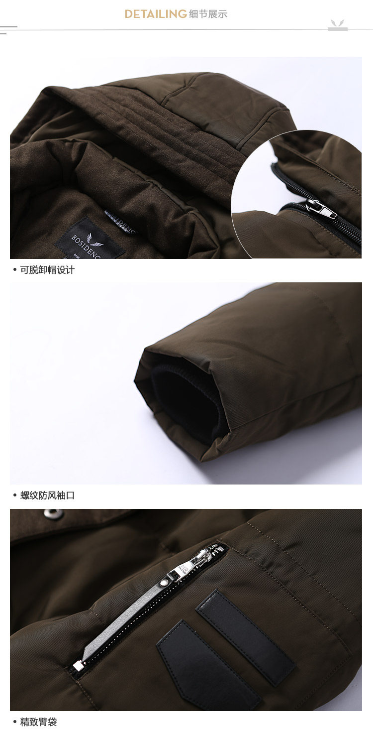 Blouson homme BOSIDENG    - Ref 3121577 Image 25