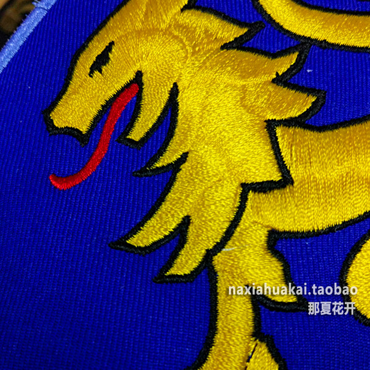 Lion Snake Armband Tinh tế Thêu Huy hiệu Cá tính Hoa văn Nội dung Tùy chỉnh Velcro Sticker Sticker Sticker miếng dán ủi quần áo