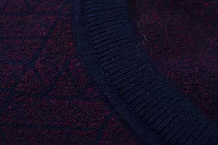 Hồng Kông thuộc sở hữu nhà máy hàng hóa Anh đơn TBK bông cashmere áo len cổ tròn áo thun dài tay áo len áo len nam