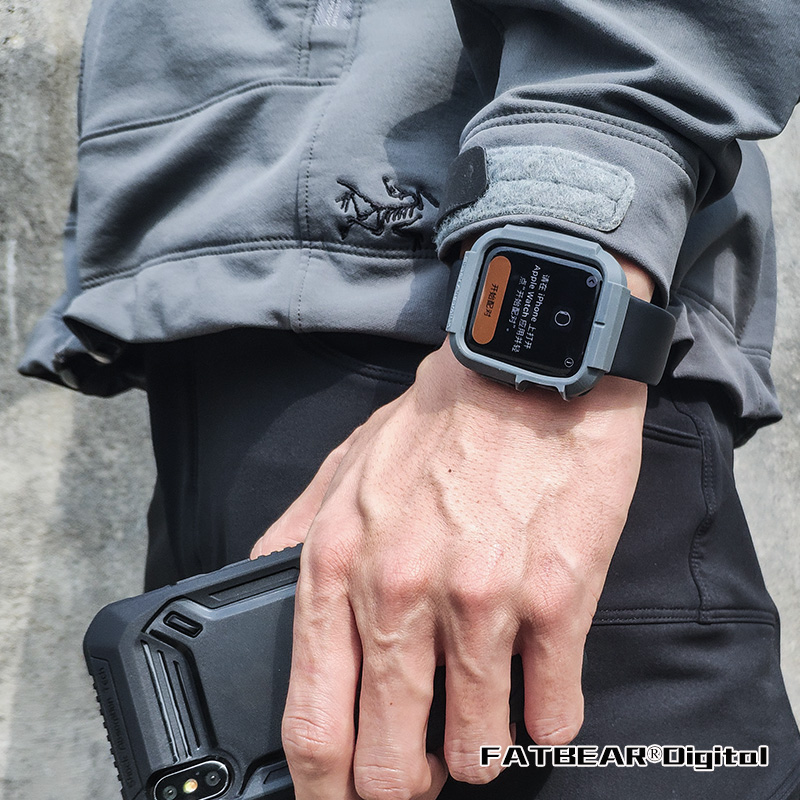 Fattening to apply Apple watches Apple Watch6 SE protective sleeves 2 3 4 5 Tactical anti-fall housing
