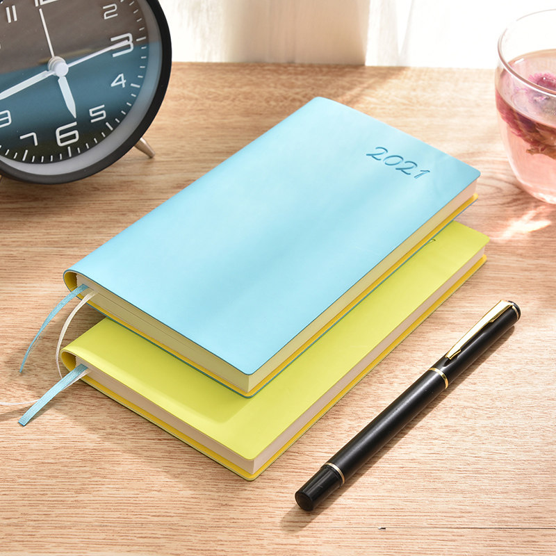 sfeng Shunfeng A6 S 2021 calendar Portable portable time management Daily schedule Self-discipline punch card with calendar date Hand account efficiency manual Diary note notebook