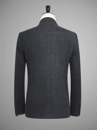 Мужской осенний комплект, костюм, мужское шерстяное пальто, китайский стиль