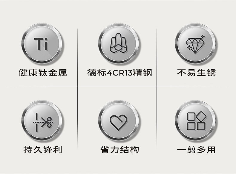安享好物 安享B级厨房剪-炊大皇有钛 强力厨房剪  