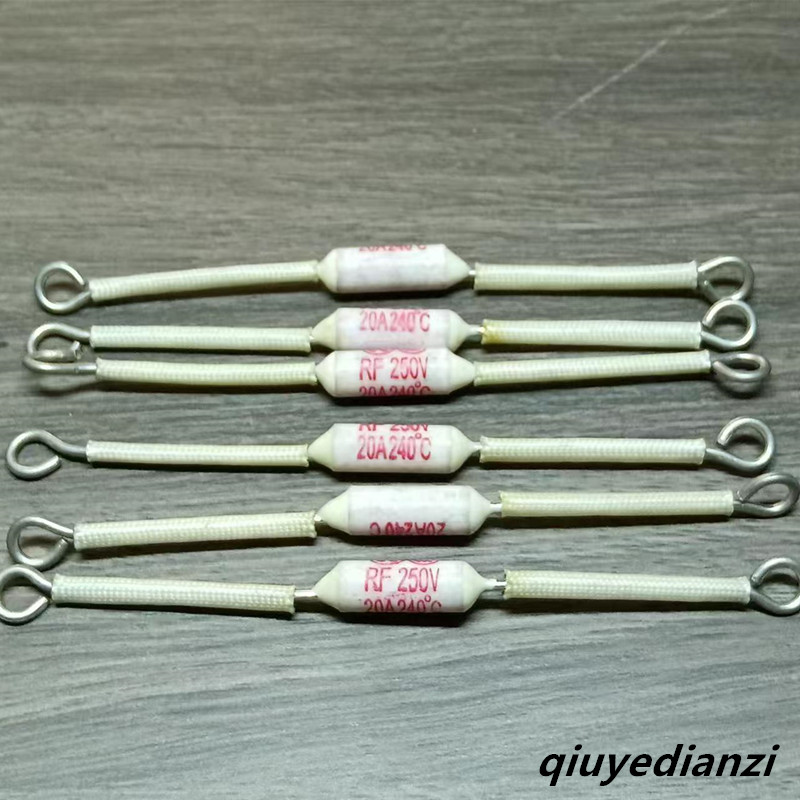 原装大功率电饭锅温度保险RF 240度 20A 长约9厘米  纯铜粗脚 5只