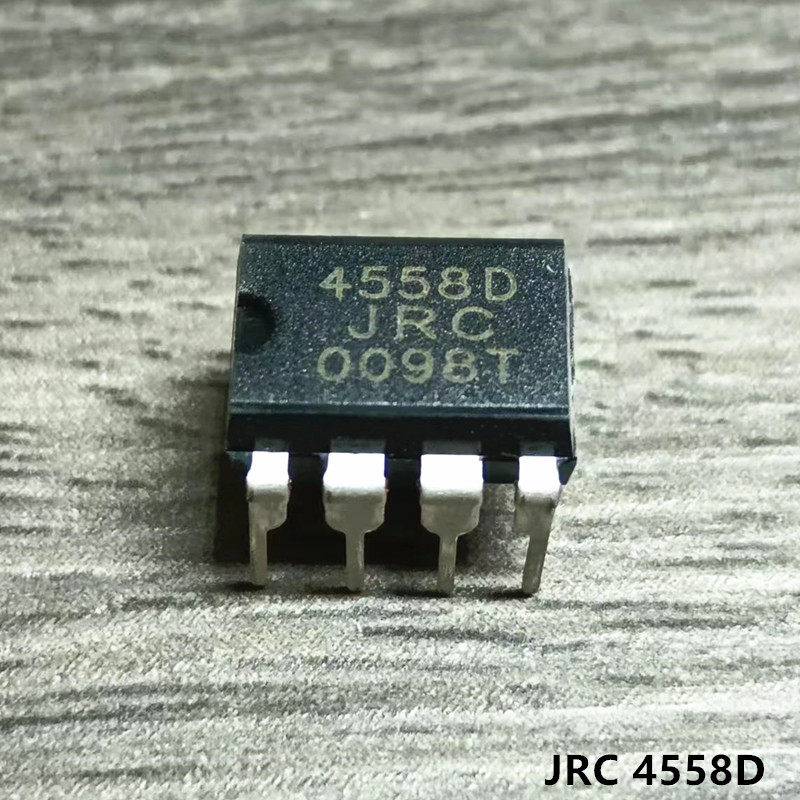 调音台功放机常用运算放大器JRC4558D  直插 贴片音频IC 20只