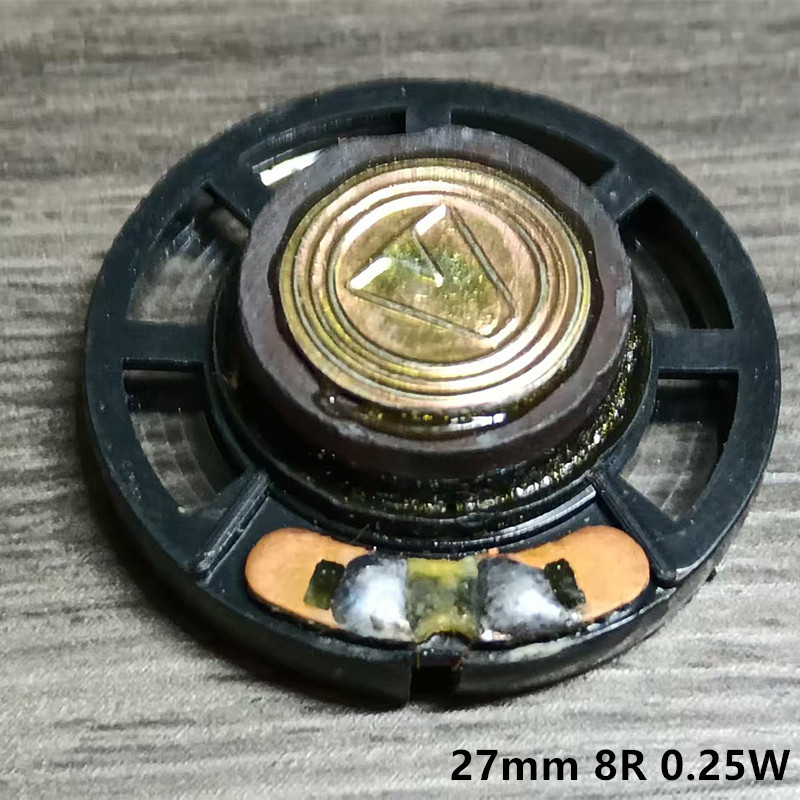 27mm 8 Ohm 8R 0.25W Small Speaker with Sound Listening and Opera Machine Radio Toy Headphone Speaker 27mm 8 Ohm 8R 0.25W Small Speaker with Sound Listening and Opera Machine Radio Toy Headphone Speaker