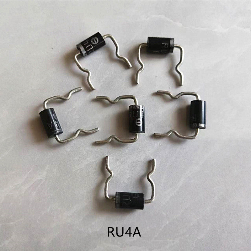 快恢复二极管 高压二极管 RU4A RU4=RU4A=RU4AM 3A 600V 20只